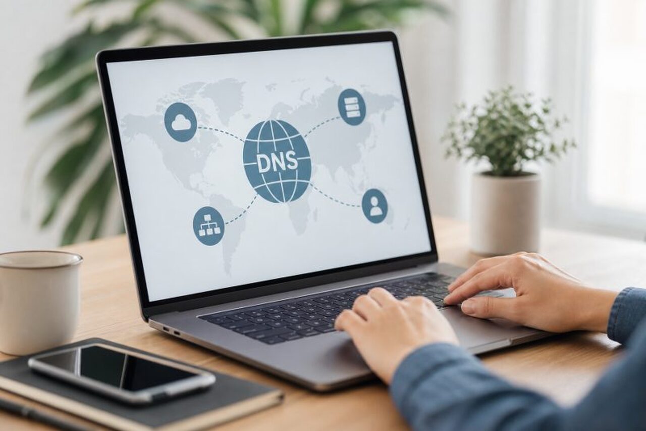 DNS 設定與網域指向設定|網域申請教學 說明圖