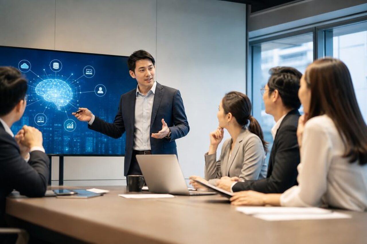 五種 AI 導入企業方案總覽｜AI 導入企業 說明圖
