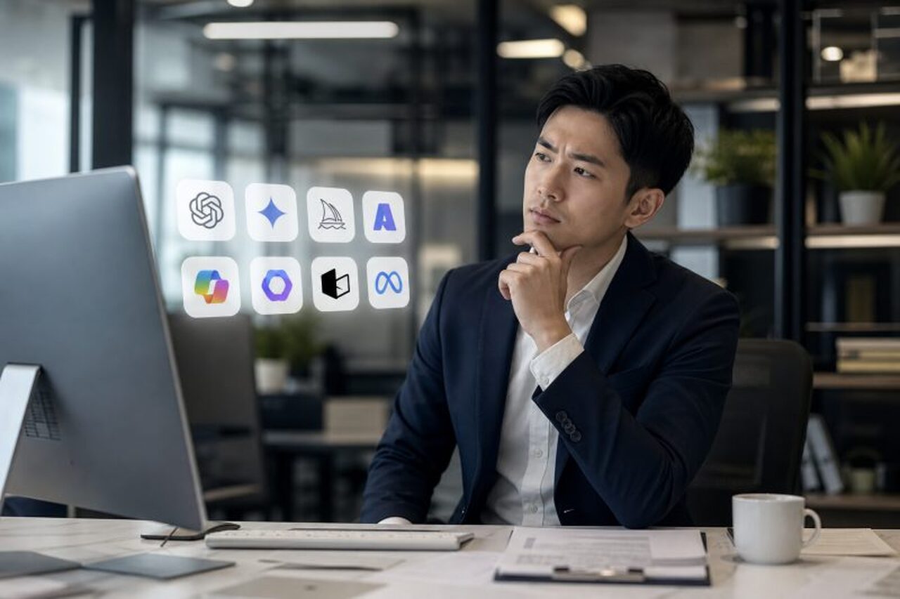 常見的工具選擇誤區:把知名度當成適配度|AI 導入企業 說明圖