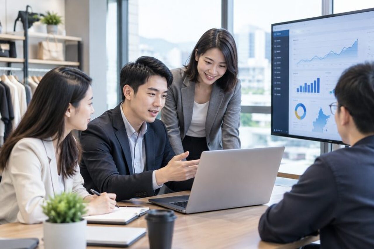 假設情境：一家中部零售品牌的導入起點｜Google Analytics 4 說明圖