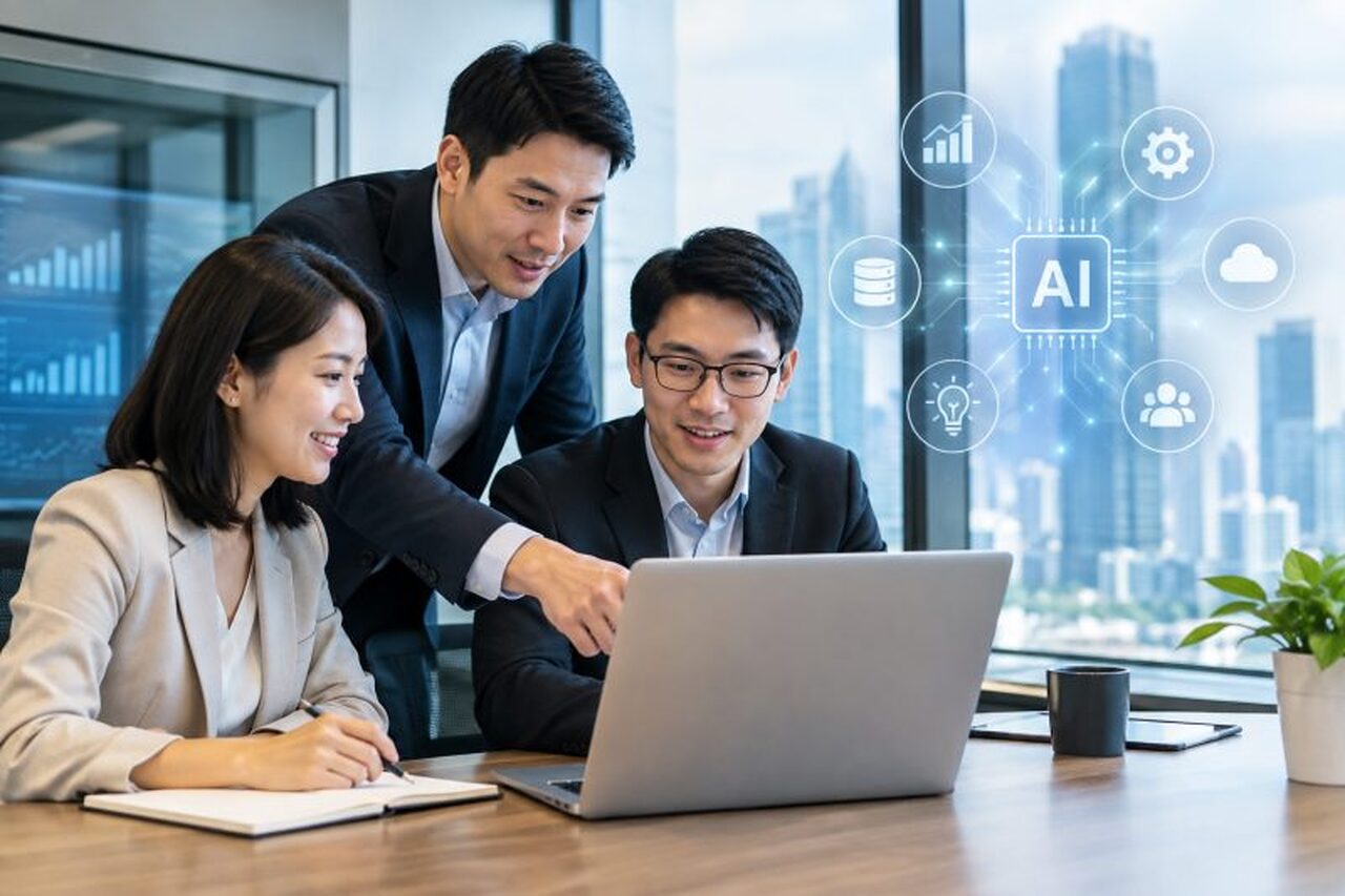 2026-2027 年企業 AI 應用的產業趨勢觀察｜AI 導入企業 說明圖