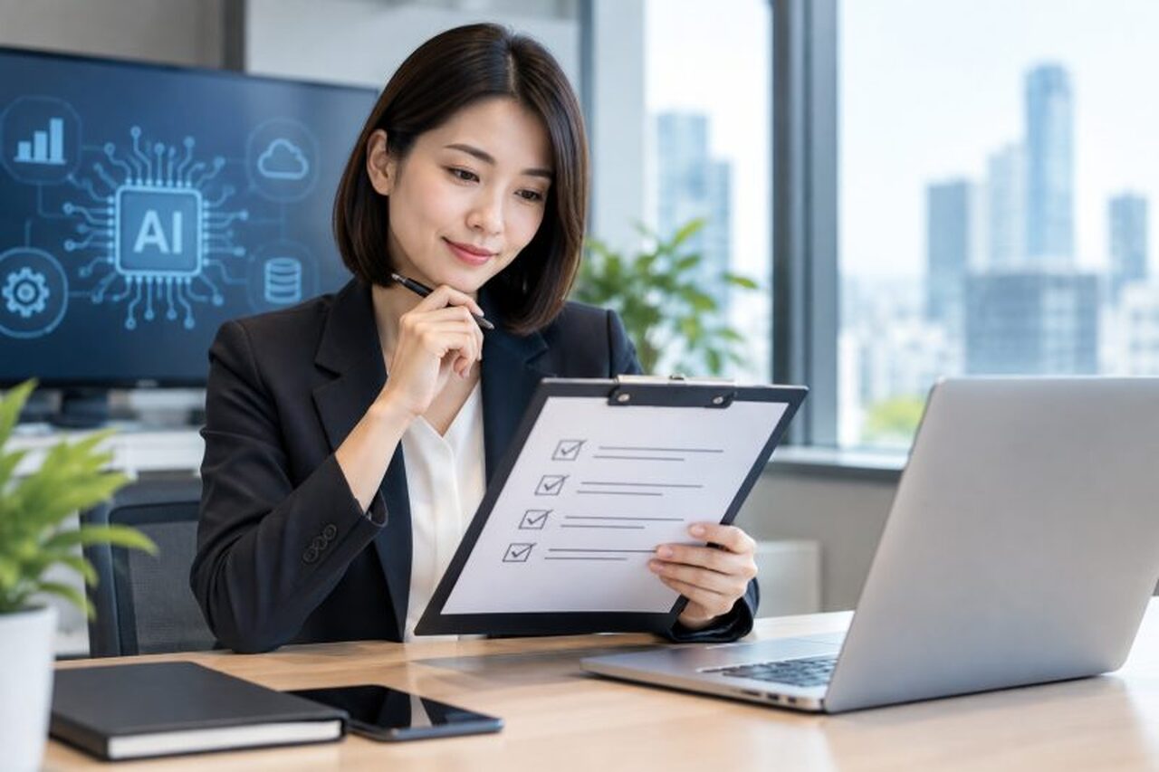 為什麼企業導入 AI 前需要檢核清單？｜AI 導入企業 說明圖