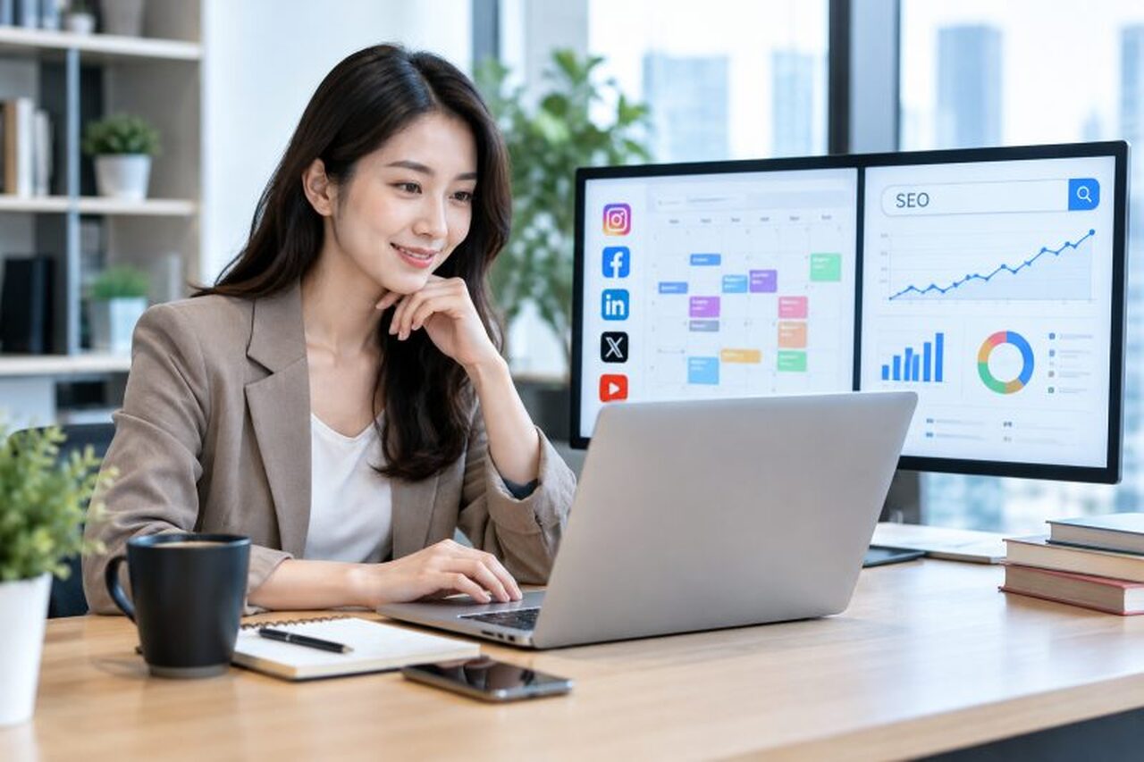 社群排程與 SEO 工具綜合評比|數位行銷策略 說明圖