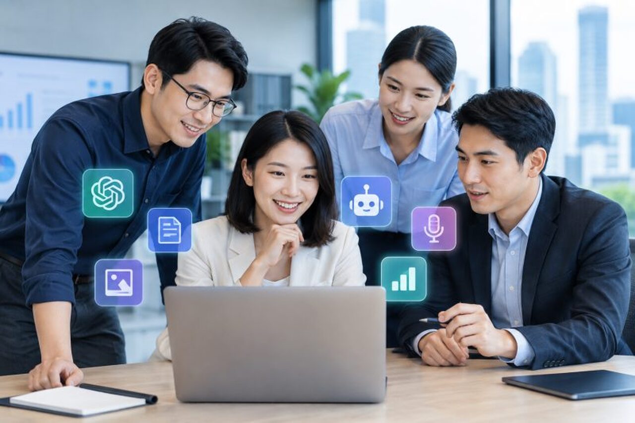 常見 AI 工具類型比較:新手該從哪一種開始?|AI 導入企業 說明圖