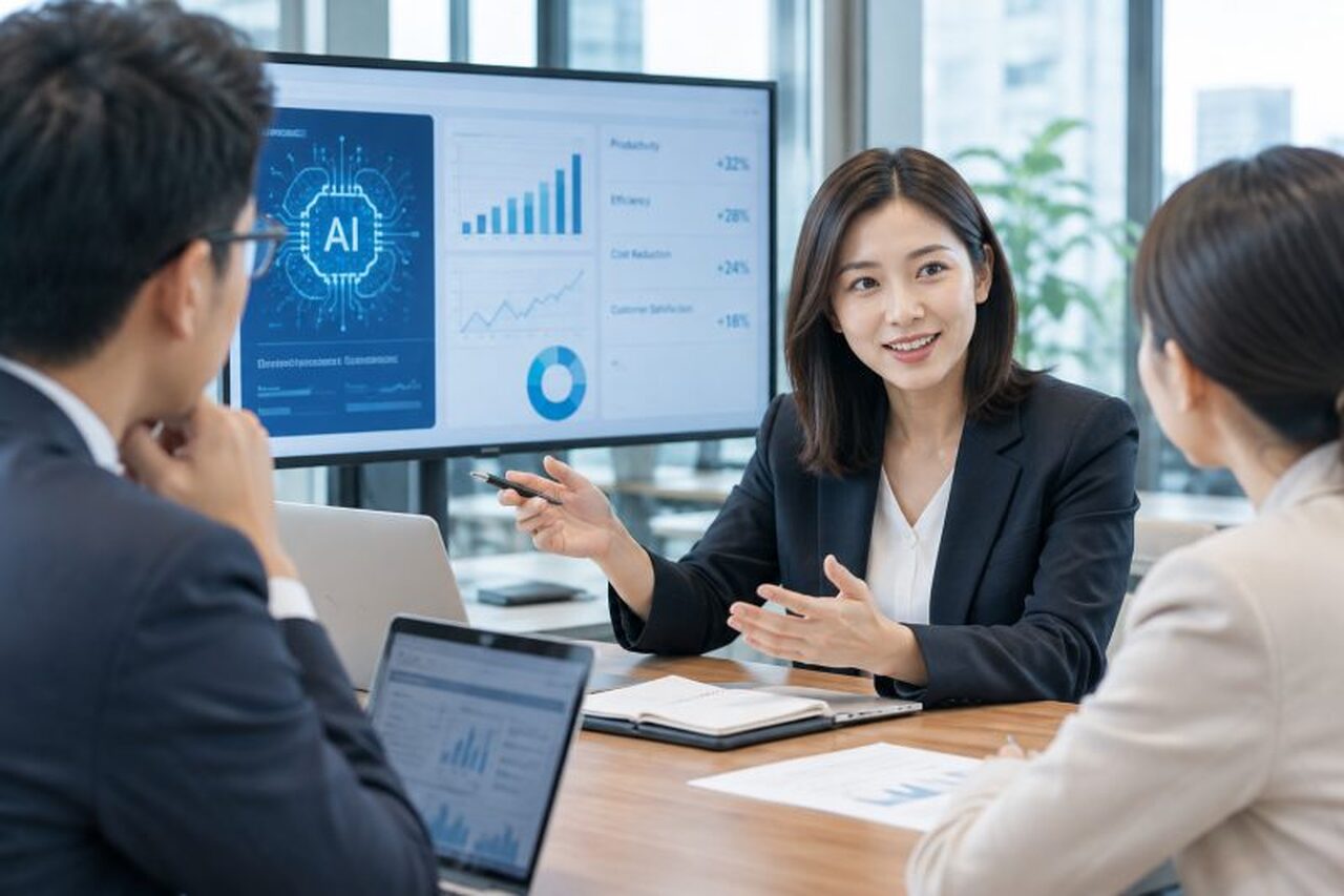 導入後如何評估成效？企業最常問的效益衡量問題｜AI 導入企業 說明圖