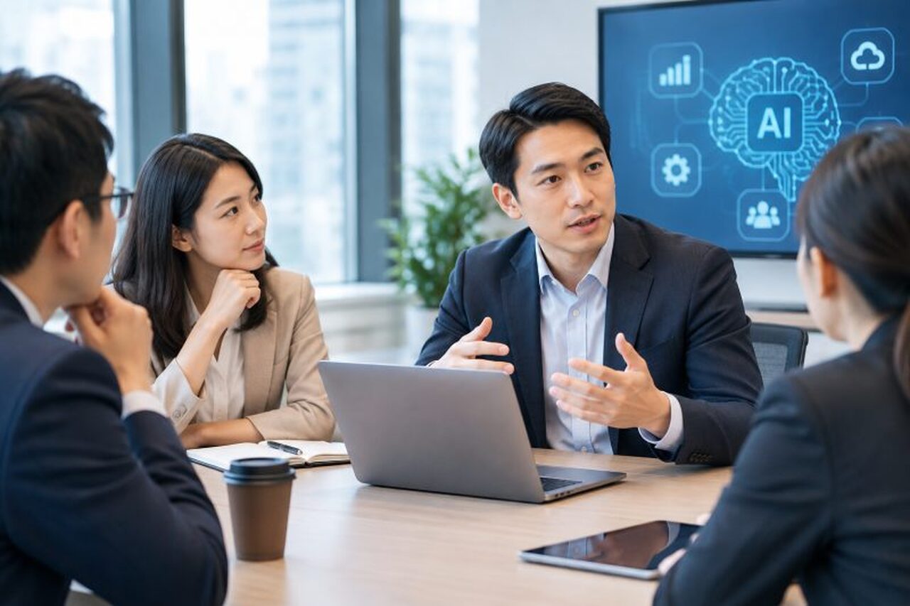 企業導入 AI 之前，最常被問到哪些基礎問題？｜AI 導入企業 說明圖
