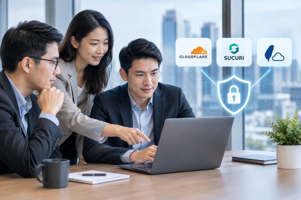 付費 WAF 服務比較:Cloudflare、Sucuri 與台灣在地方案|網站資安防護 說明圖